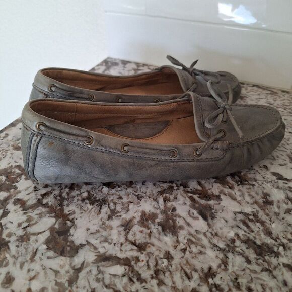 Frye Driving‎ Leather Moccasin  Loafers  size 6M - Picture 3 of 10